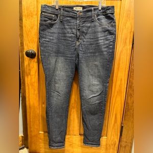 Madewell 10” High-Rise Skinny Jeans 34
